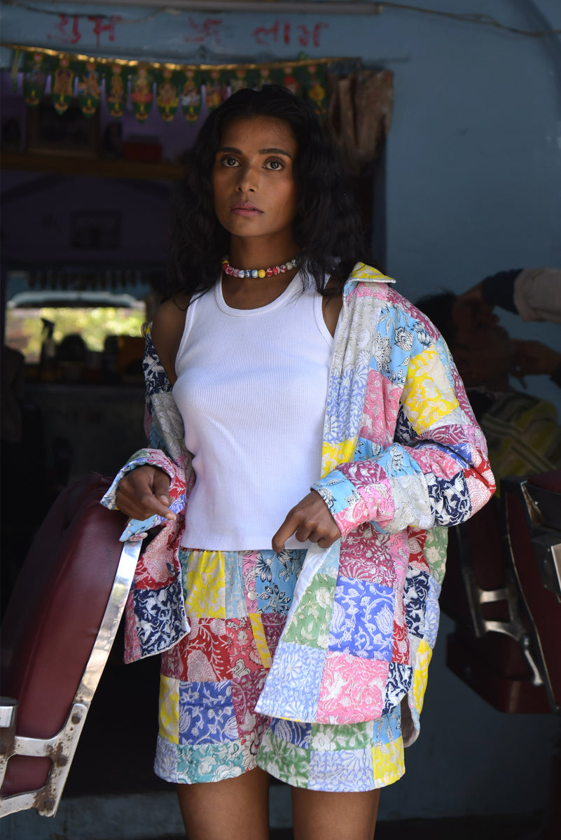 Patchwork Quilted Jacket – The PDKF Store
